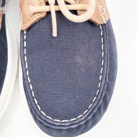 SKECHERS Go Walk Lite Boat Shoes Navy Blue Slip On Womens 8.5 - Picture 7 of 9